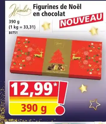 Norma HAMLET Figurines de Noël en chocolat offre