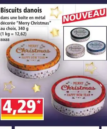 Norma Biscuits danois offre