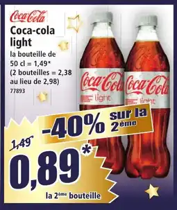 Norma COCA-COLA light offre