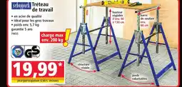Norma SCHEPPACH Tréteau de travail offre