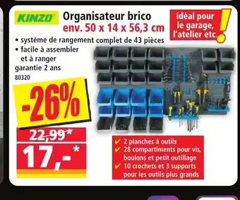 Norma KINZO Organisateur brico offre
