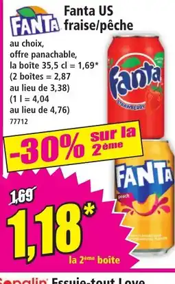 Norma FANTA US fraise/pêche offre