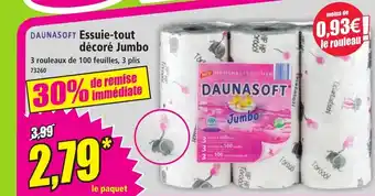 Norma DAUNASOFT Essuie-tout décoré Jumbo offre