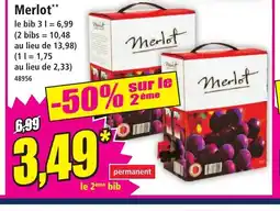 Norma Merlot offre