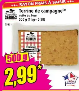 Norma Terrine de campagne offre
