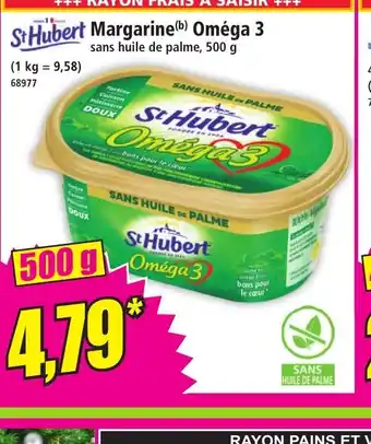 Norma ST HUBERT Margarine Oméga 3 offre