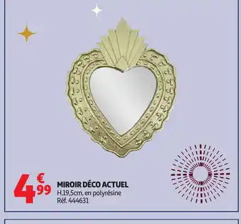 Auchan ACTUEL Miroir déco offre