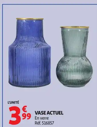 Auchan ACTUEL Vase offre