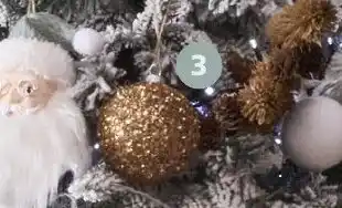 Auchan ACTUEL Boule à paillettes offre