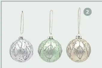 Auchan ACTUEL Boule décorée offre