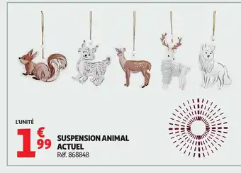 Auchan ACTUEL Suspension animal offre