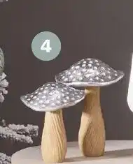 Auchan ACTUEL Champignon déco à poser offre