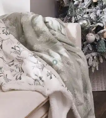 Auchan ACTUEL Plaid corral sherpa offre