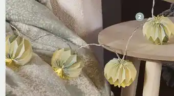 Auchan ACTUEL Guirlande déco led offre