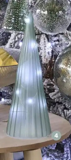 Auchan ACTUEL Déco sapin lumineux offre