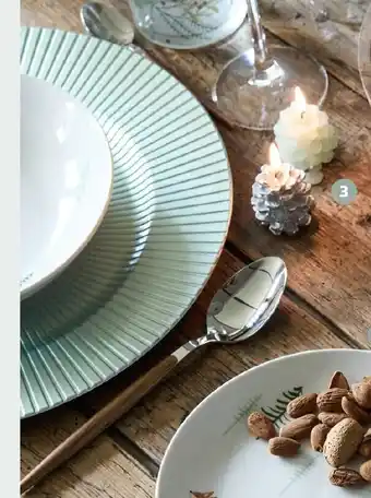 Auchan ACTUEL La bougie pomme de pin offre