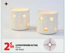 Auchan ACTUEL Le photophore offre