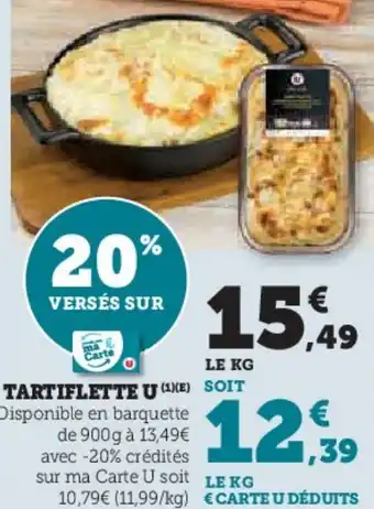 U Express Tartiflette u offre