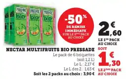 U Express Nectar multifruits bio pressade offre