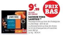 U Express Saumon fume labeyrie offre