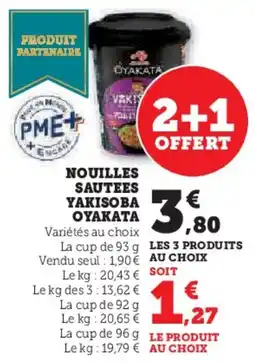 U Express Nouilles sautees yakisoba oyakata offre