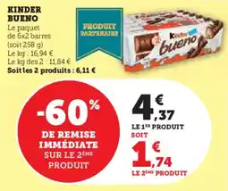 U Express Kinder bueno offre