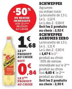 U Express Schweppes offre