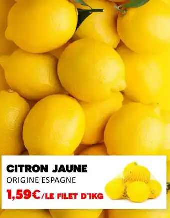 Hmarket Citron jaune offre