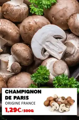 Hmarket Champignon de paris offre
