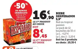 Bi1 Biere desperados offre