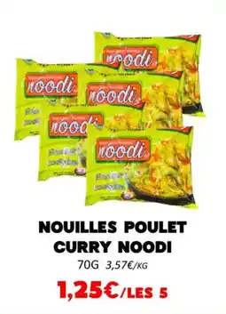 Hmarket Nouilles poulet curry noodi offre