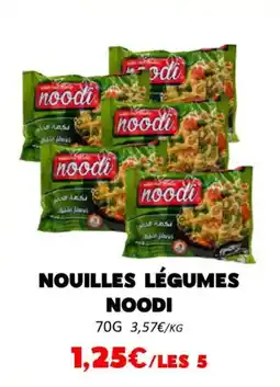Hmarket Nouilles légumes noodi offre
