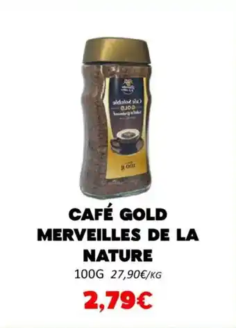 Hmarket Café gold merveilles de la nature offre