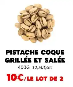 Hmarket Pistache coque grillée et salée offre