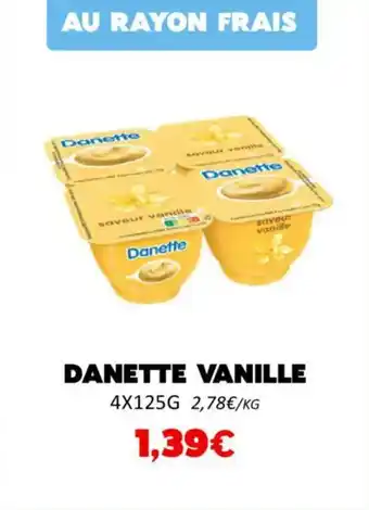 Hmarket Danette vanille offre