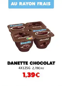 Hmarket Danette chocolat offre