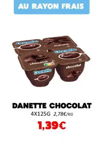 Hmarket Danette chocolat offre