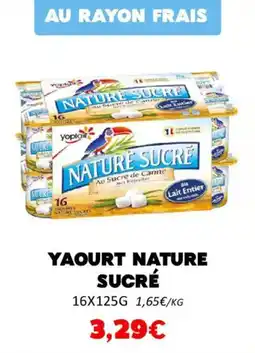 Hmarket Yaourt nature sucré offre