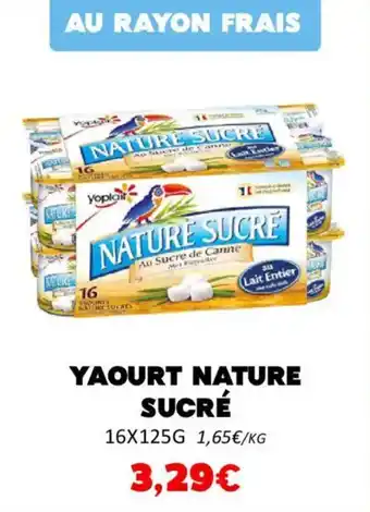 Hmarket Yaourt nature sucré offre