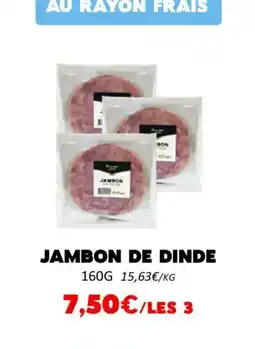 Hmarket Jambon de dinde offre