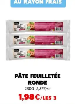 Hmarket Pâte feuilletée ronde offre