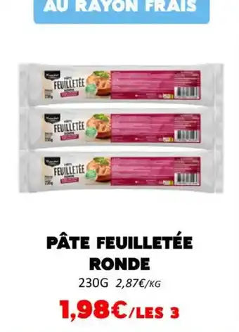 Hmarket Pâte feuilletée ronde offre