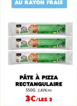 Hmarket Pâte à pizza rectangulaire offre