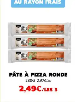 Hmarket Pâte à pizza ronde offre