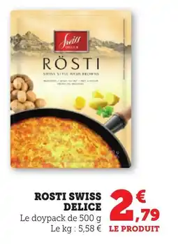Bi1 Rosti swiss delice offre