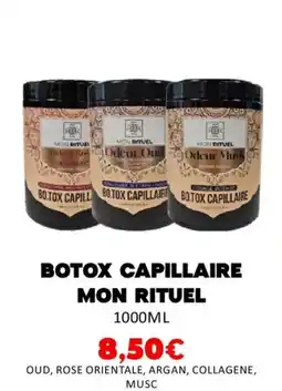 Hmarket Botox capillaire mon rituel offre