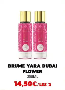 Hmarket Brume yara dubai flower offre