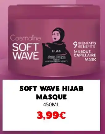 Hmarket Soft wave hijab masque offre