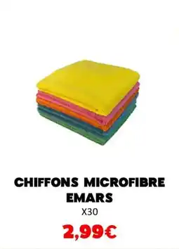 Hmarket Chiffons microfibre emars offre