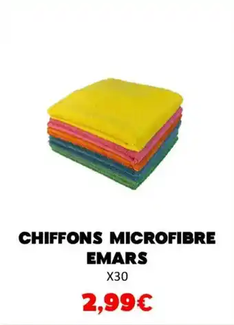 Hmarket Chiffons microfibre emars offre